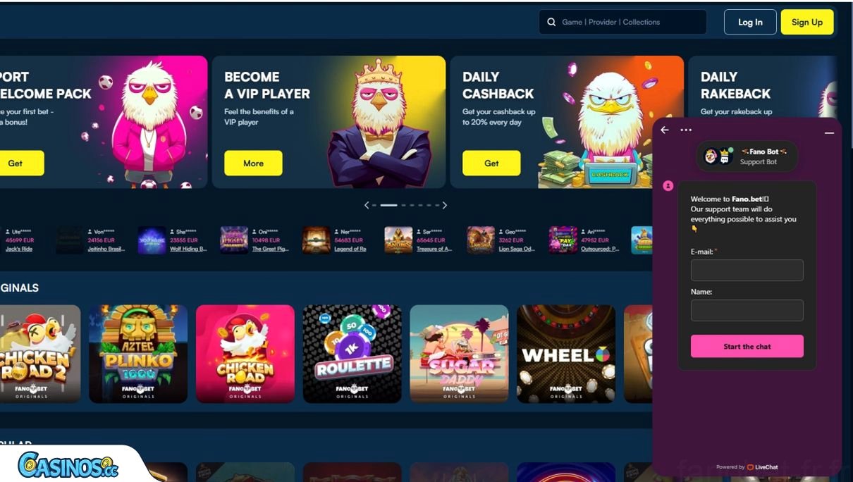 Fanobet Casino Casino